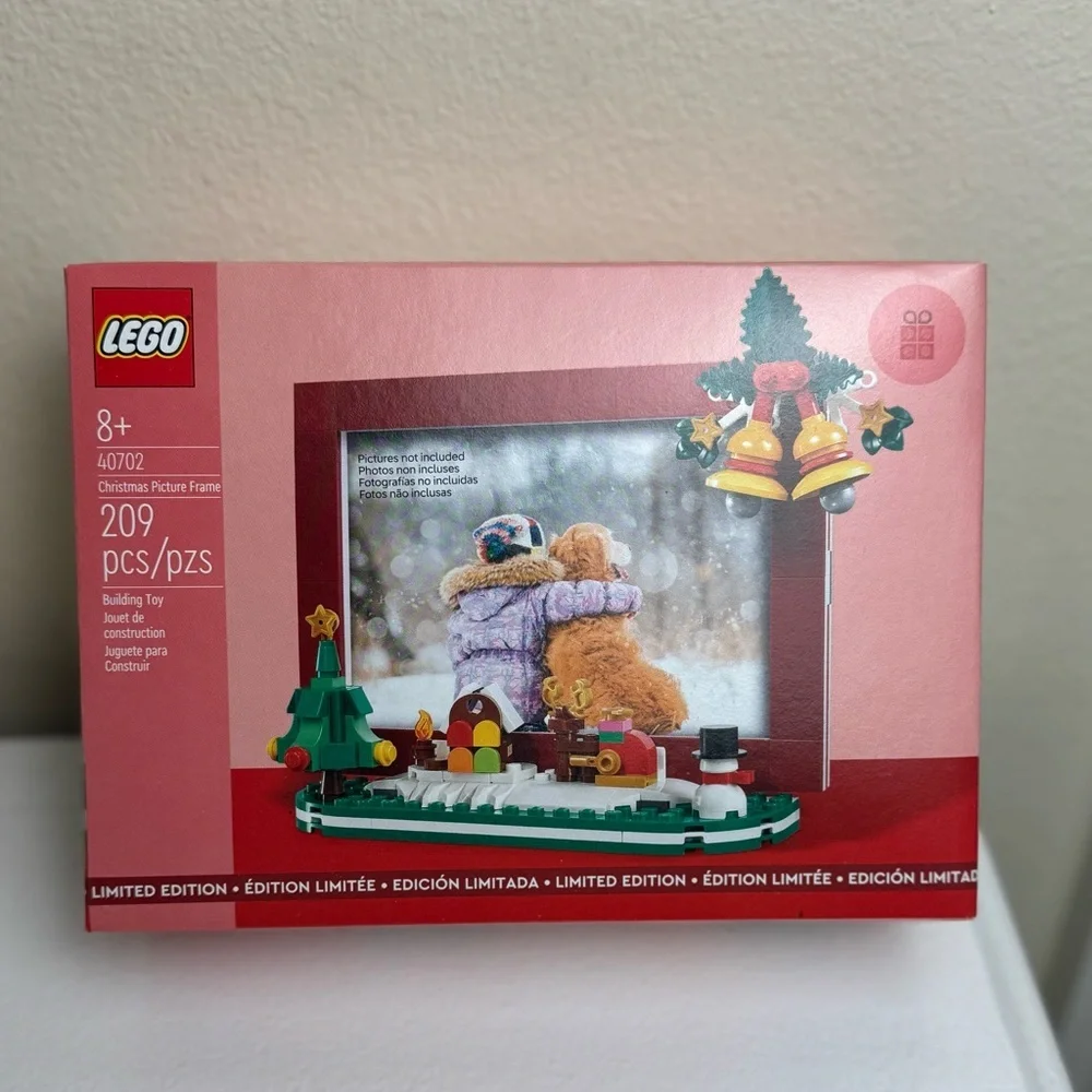 NEW LEGO Christmas Picture Frame 40702 Limited Edition Building Toy